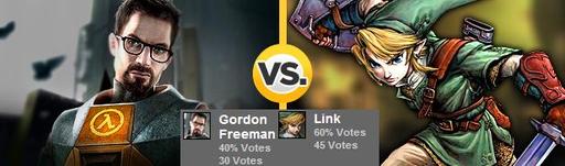 Gordon Freeman vs. Link - Проголосуй за своего любимого героя: полуфинал!