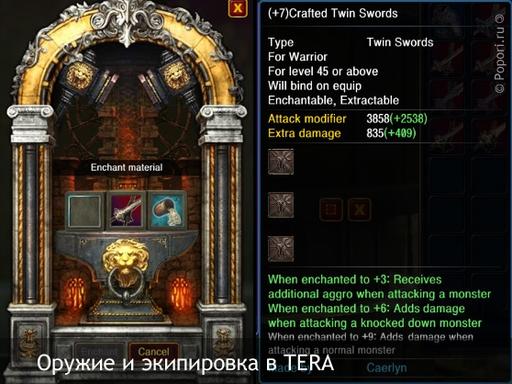 TERA: The Exiled Realm of Arborea - Система предметов в TERA: новый взгляд на экипировку